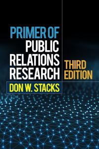 Book Cover for Primer of Public Relations Research by Don W Stacks