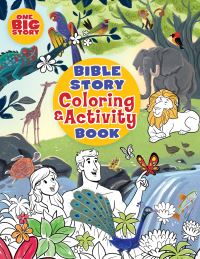 Book Cover for Bible Story Coloring and Activity Book by BH Kids Editorial Staff