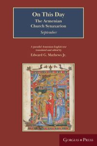 Book Cover for On This Day September by Armenian Church, Armenian Church