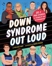 Book Cover for Down Syndrome Out Loud by Melissa Hart