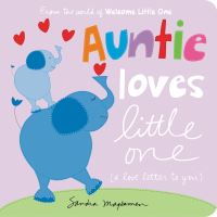 Book Cover for Auntie Loves Little One by Sandra Magsamen