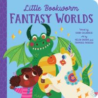 Book Cover for Little Bookworm Fantasy Worlds by Gabbi Calabrese