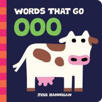 Book Cover for Words That Go Ooo by Jess Hannigan