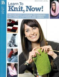 Book Cover for Learn to Knit, NOW! by Sarah J Green