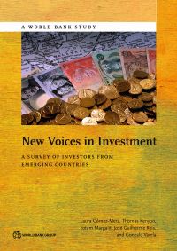 Book Cover for New Voices in Investment by Maria Laura Gómez Mera, Thomas Kenyon, Yotam Margalit, José Guilherme Almeida dos Reis, Gonzalo Varela