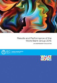 Book Cover for Results and Performance of the World Bank Group 2015 by IEG