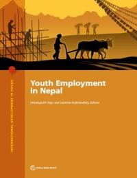 Book Cover for Youth Employment in Nepal by Dhushyanth Raju, Jasmine Rajbhandary