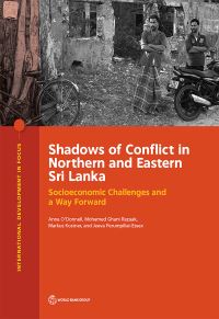 Book Cover for Shadows of Conflict in Northern and Eastern Sri Lanka by Anna ODonnell, World Bank Group