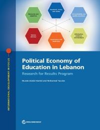 Book Cover for Political Economy of Education in Lebanon by Husein AbdulHamid, Mohamed Yassine