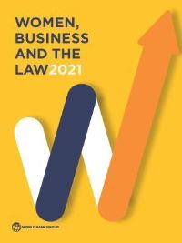 Book Cover for Women, Business and the Law 2021 by World Bank