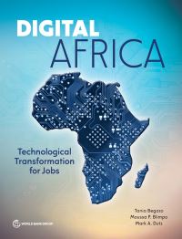 Book Cover for A Digital Economy for Africa by World Bank