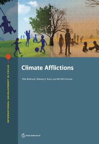 Book Cover for Climate Afflictions by Iffat Mahmud, Wameq Azfar Raza, Md Rafi Hossain