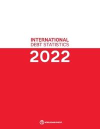 Book Cover for International Debt Statistics 2022 by World Bank