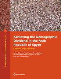 Book Cover for Achieving the Demographic Dividend in the Arab Republic of Egypt by Sameh ElSaharty, Heba Nassar, Sherine Shawky, Amr Elshalakani, Mariam Hamza, Yi Zhang, Nahla Zeltoun