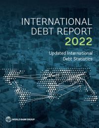 Book Cover for International Debt Report 2022 by World Bank
