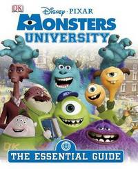 Book Cover for Monsters University by Glenn Dakin, Walt Disney Company, Pixar Firm