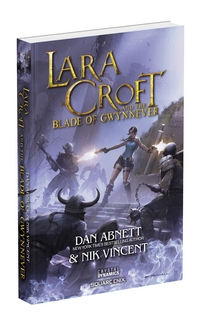 Book Cover for Lara Croft and the Blade of Gwynnever by Dan Abnett, Nik Abnett