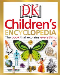 Book Cover for DK Children's Encyclopedia by Lizzie Davey