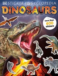 Book Cover for Sticker Encyclopedia Dinosaurs by DK
