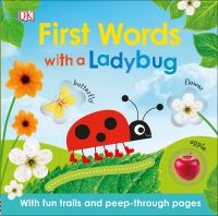 Book Cover for First Words With a Ladybug by Dawn Sirett