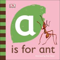 Book Cover for A Is for Ant by Sam Priddy