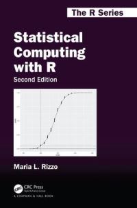 Book Cover for Statistical Computing With R by Maria L. Rizzo