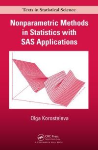 Book Cover for Nonparametric Methods in Statistics With SAS Applications by Olga Korosteleva