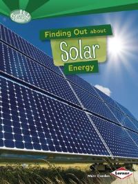 Book Cover for Finding Out About Solar Energy by Matt Doeden