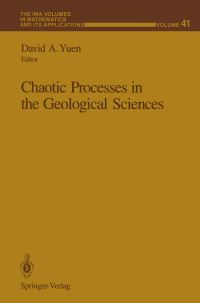 Book Cover for Chaotic Processes in the Geological Sciences by David A Yuen
