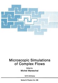 Book Cover for Microscopic Simulations of Complex Flows by Michel Mareschal