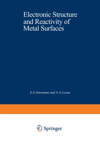 Book Cover for Electronic Structure and Reactivity of Metal Surfaces by E Derouane