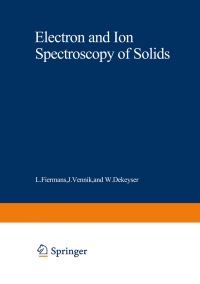 Book Cover for Electron and Ion Spectroscopy of Solids by L Fiermans