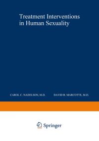 Book Cover for Treatment Interventions in Human Sexuality by Carol Nadelson