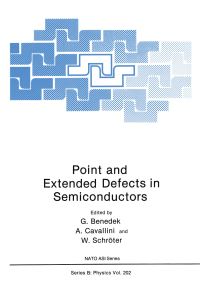 Book Cover for Point and Extended Defects in Semiconductors by Giorgio Benedek
