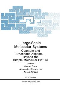 Book Cover for Large-Scale Molecular Systems by Werner Gans, Alexander Blumen, Anton Amann