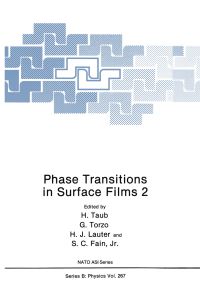 Book Cover for Phase Transitions in Surface Films 2 by H Taub, G Torzo, HJ Lauter, SC Fain Jr