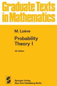Book Cover for Probability Theory I by M Loève
