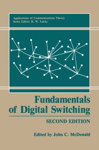 Book Cover for Fundamentals of Digital Switching by John C McDonald