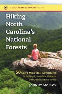 Book Cover for Hiking North Carolina's National Forests by Johnny Molloy