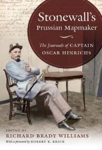 Book Cover for Stonewall's Prussian Mapmaker by Oscar Hinrichs