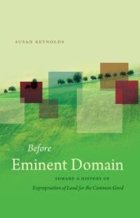 Book Cover for Before Eminent Domain by Susan Reynolds