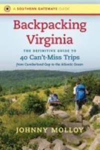 Book Cover for Backpacking Virginia by Johnny Molloy