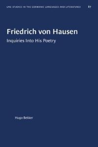 Book Cover for Friedrich Von Hausen by Hugo Bekker