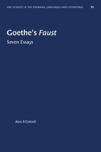 Book Cover for Goethe's Faust by Alan P Cottrell