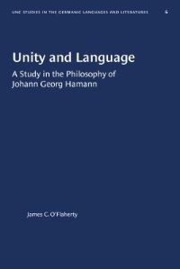 Book Cover for Unity and Language by James C OFlaherty
