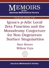 Book Cover for Igusa's P-Adic Local Zeta Function and the Monodromy Conjecture for Non-Degenerate Surface Singularities by Bart Bories, Wim Veys