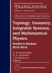 Book Cover for Topology, Geometry, Integrable Systems, and Mathematical Physics by S P Novikov, Matematicheskii institut im VA Steklova