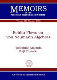 Book Cover for Rohlin Flows on Von Neumann Algebras by Toshihiko Masuda, Reiji Tomatsu