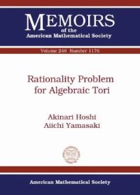 Book Cover for Rationality Problem for Algebraic Tori by Akinari Hoshi, Aiichi Yamasaki