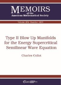 Book Cover for Type II Blow Up Manifolds for the Energy Supercritical Semilinear Wave Equation by Charles Collot